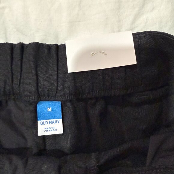 Old Navy Linen Blend High Waist Shorts Size M NWT - Picture 2 of 3